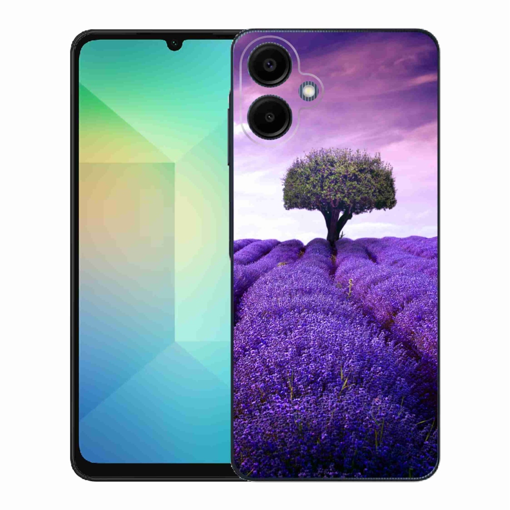 Gélový kryt mmCase na Samsung Galaxy A06 4G - levanduľová lúka
