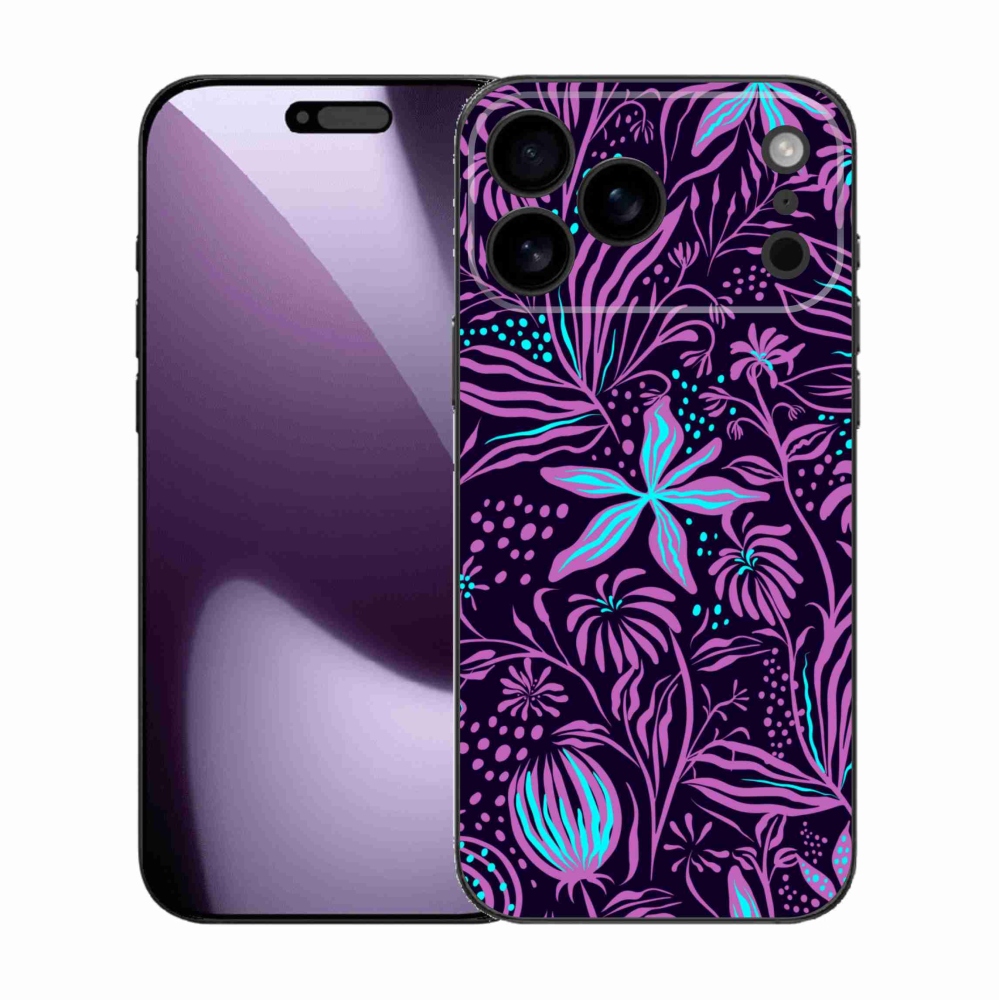 Gélový kryt mmCase na iPhone 17 Pro Max - kvety 2