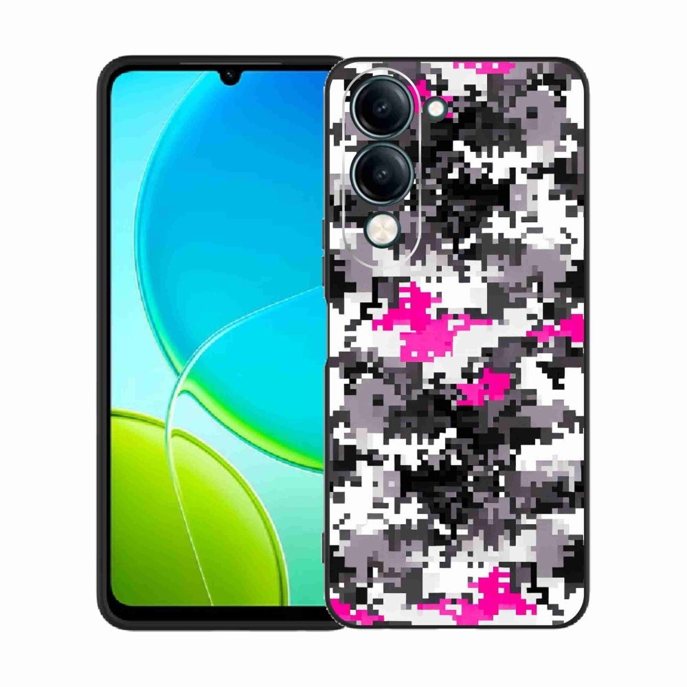 Gélový kryt mmCase na Vivo Y29s 5G - maskáčový vzor 4