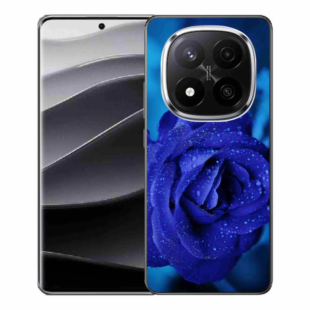 Gélový kryt mmCase na Xiaomi Redmi Note 14 Pro+ 5G - modrá ruža