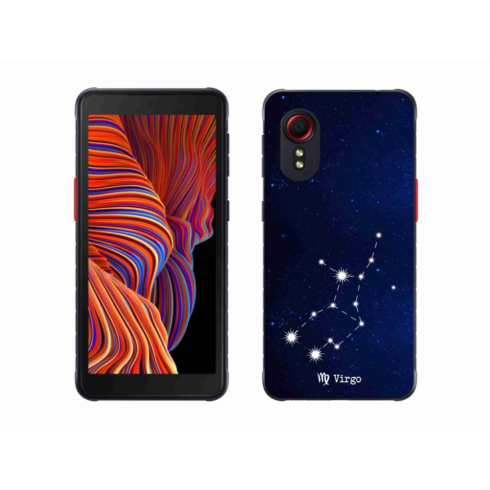 Gélový kryt mmCase na Samsung Galaxy Xcover 5 - súhvezdie Panny