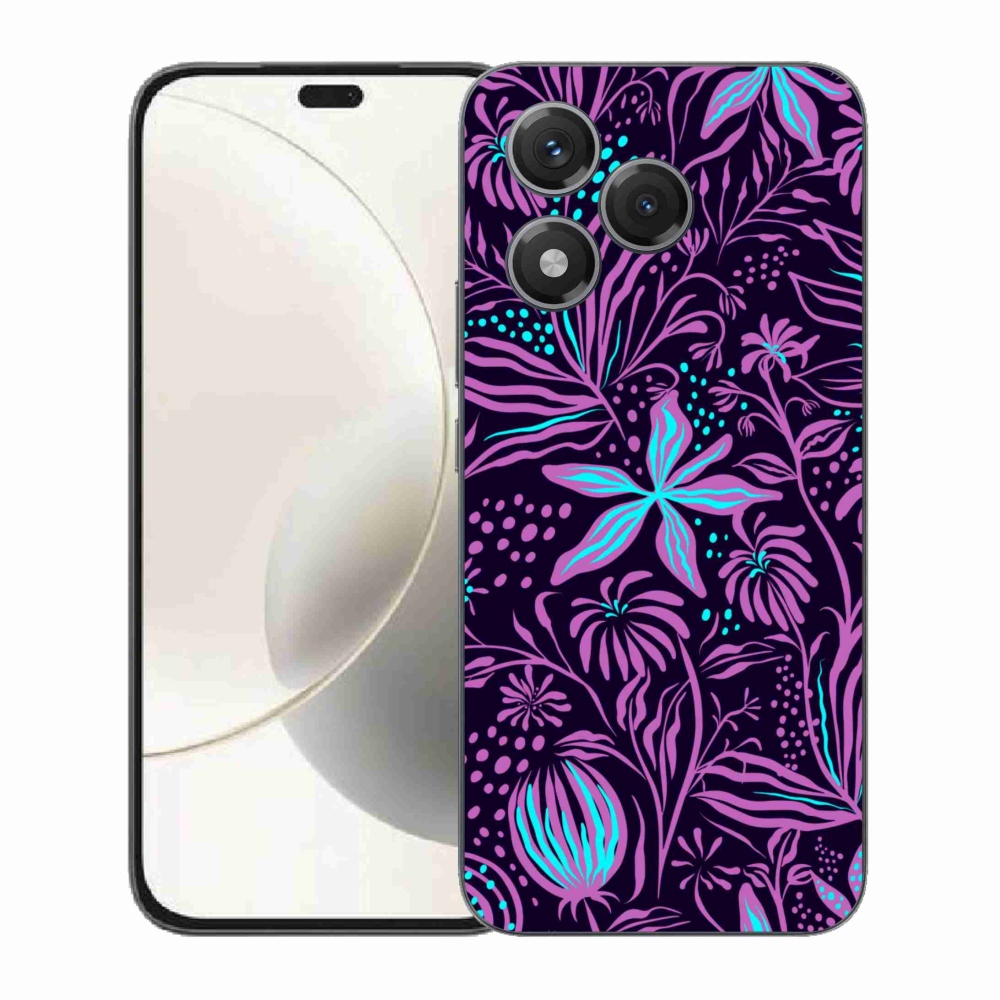 Gélový kryt mmCase na Honor 400 Lite - kvety 2