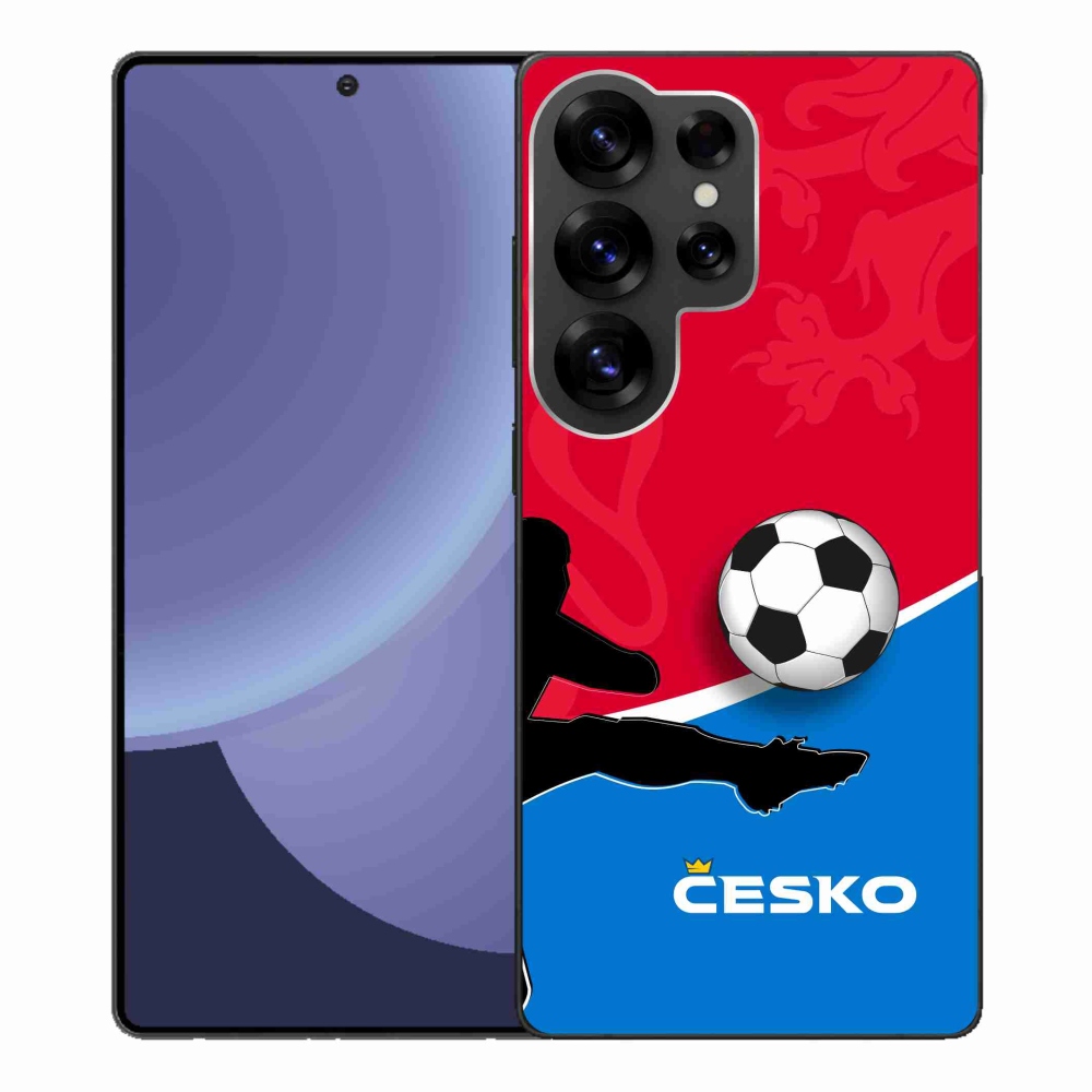 Gélový kryt mmCase na Samsung Galaxy S25 Ultra - futbal Česko 2