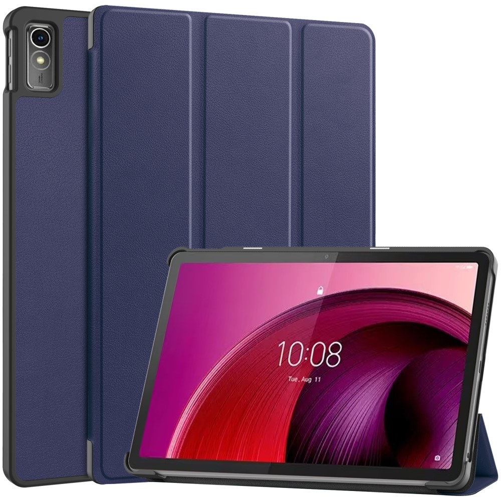 Case chytré zatváracie púzdro na Lenovo Tab M10 5G - tmavomodré