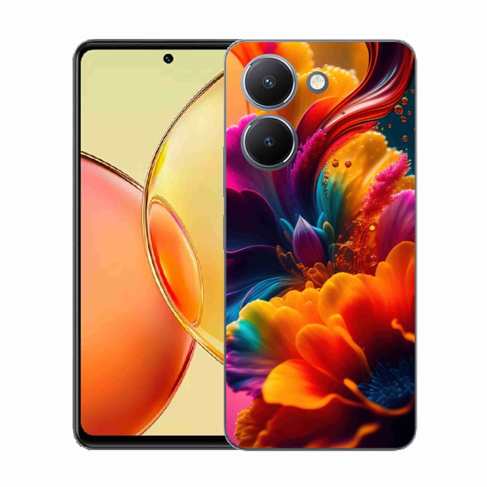Gélový kryt mmCase na Vivo Y36 - abstraktný motív 2