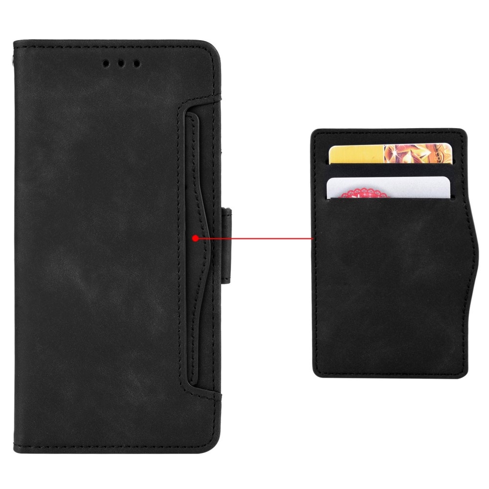 Cards knižkové púzdro na Xiaomi Redmi Note 14S/Note 13 Pro 4G/Poco M6 Pro - čierne