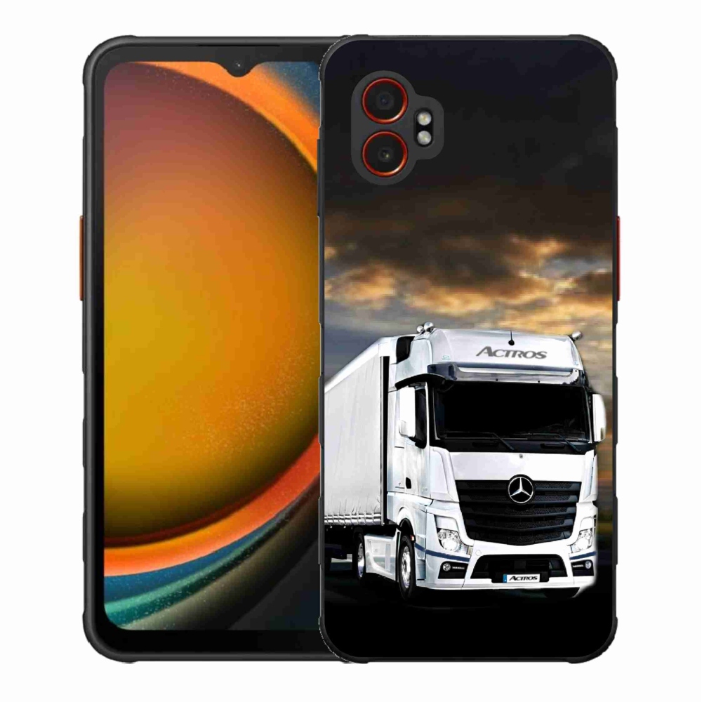 Gélový kryt mmCase na Samsung Galaxy Xcover 7 Pro - kamión