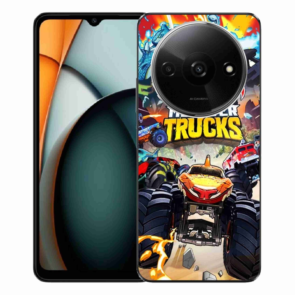 Gélový kryt mmCase na Xiaomi Redmi A3 - hot wheels 2