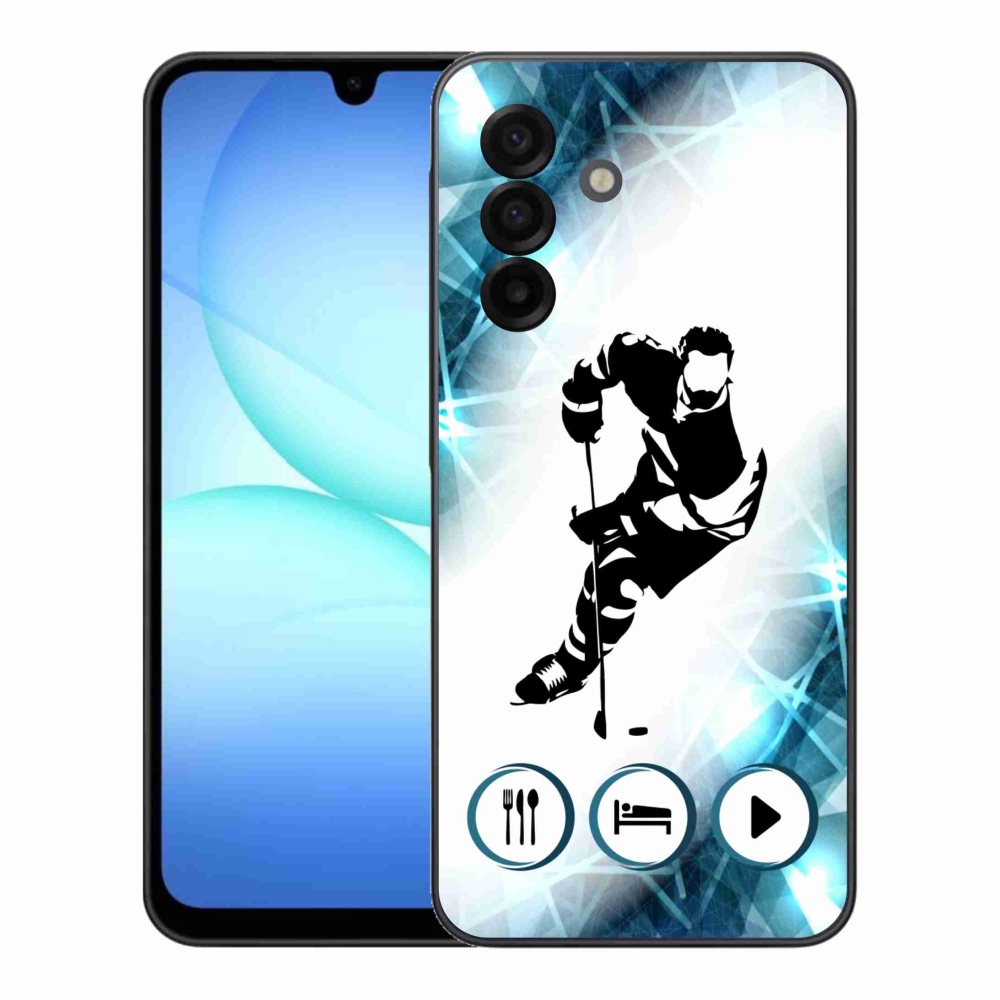 Gélový kryt mmCase na Samsung Galaxy A17 4G/5G - hokej 1