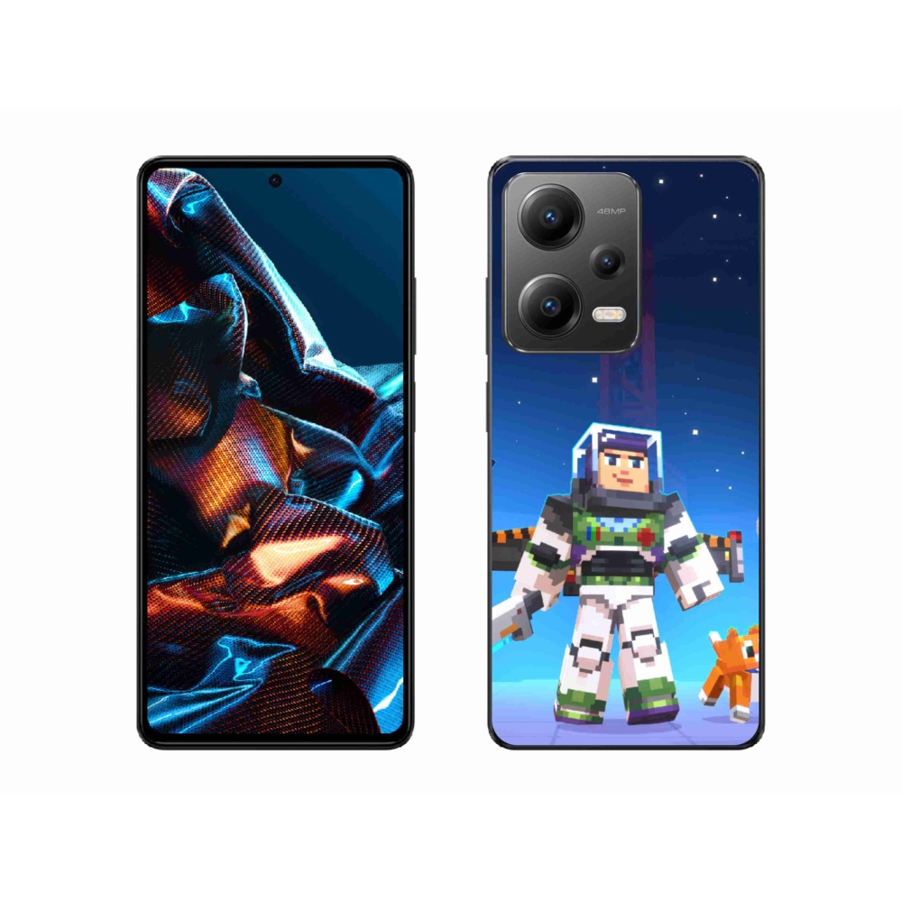 Gélový kryt mmCase na Xiaomi Redmi Note 12 Pro 5G - minecraft 2