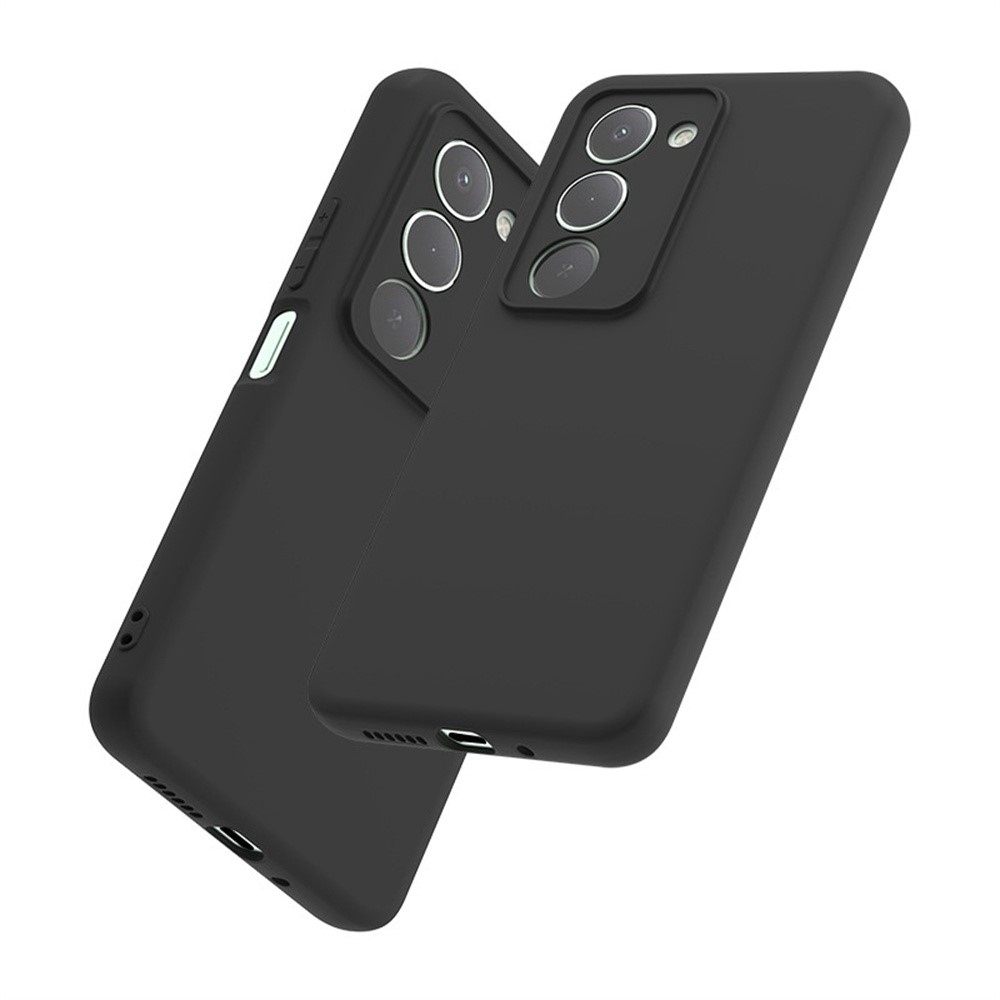 Matný gélový obal na Xiaomi Redmi 15 5G (169mm) - čierny