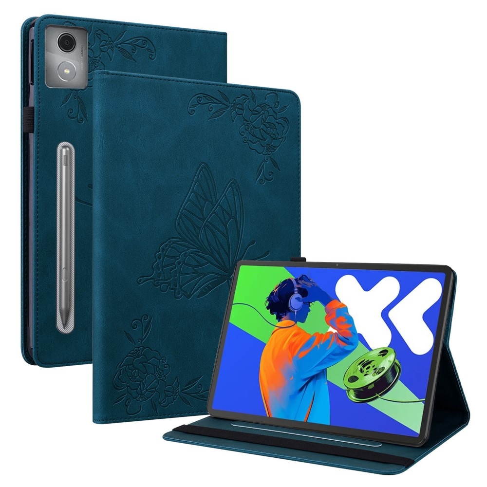 Butterfly zatváracie púzdro na tablet Lenovo Idea Tab Pro 12.7 - modré