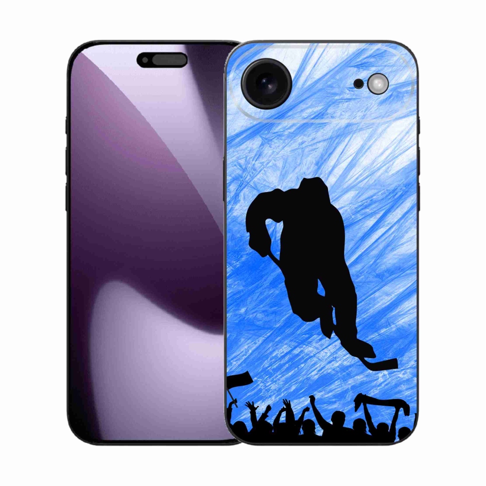 Gélový kryt mmCase na iPhone 17 Air - hokejový hráč