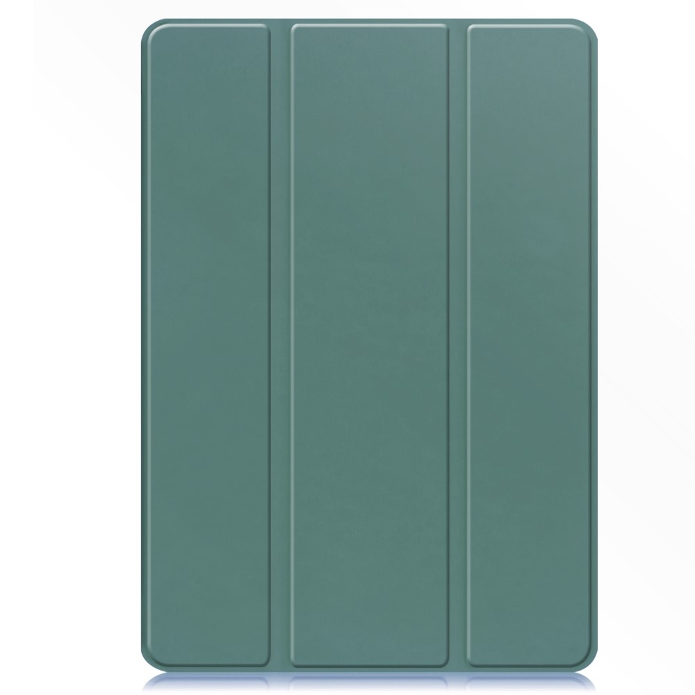 Cases chytré zatváracie púzdro na Samsung Galaxy Tab S10 FE+ - tmavozelené