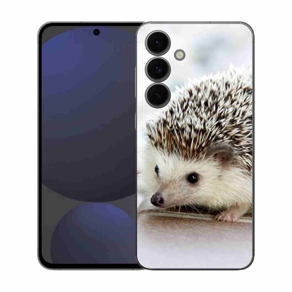 Gélový kryt mmCase na Samsung Galaxy S25 FE - ježko