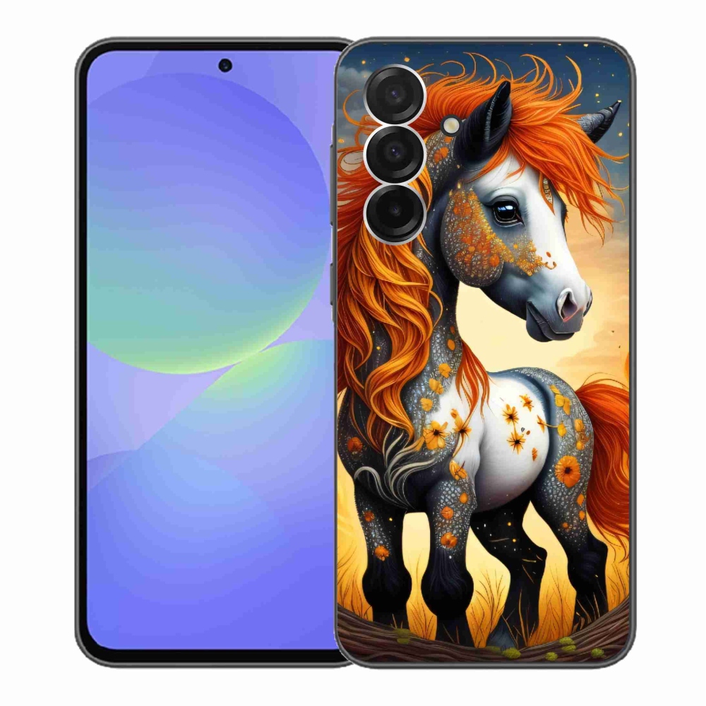 Gélový kryt mmCase na Samsung Galaxy A36 5G - farebný poník