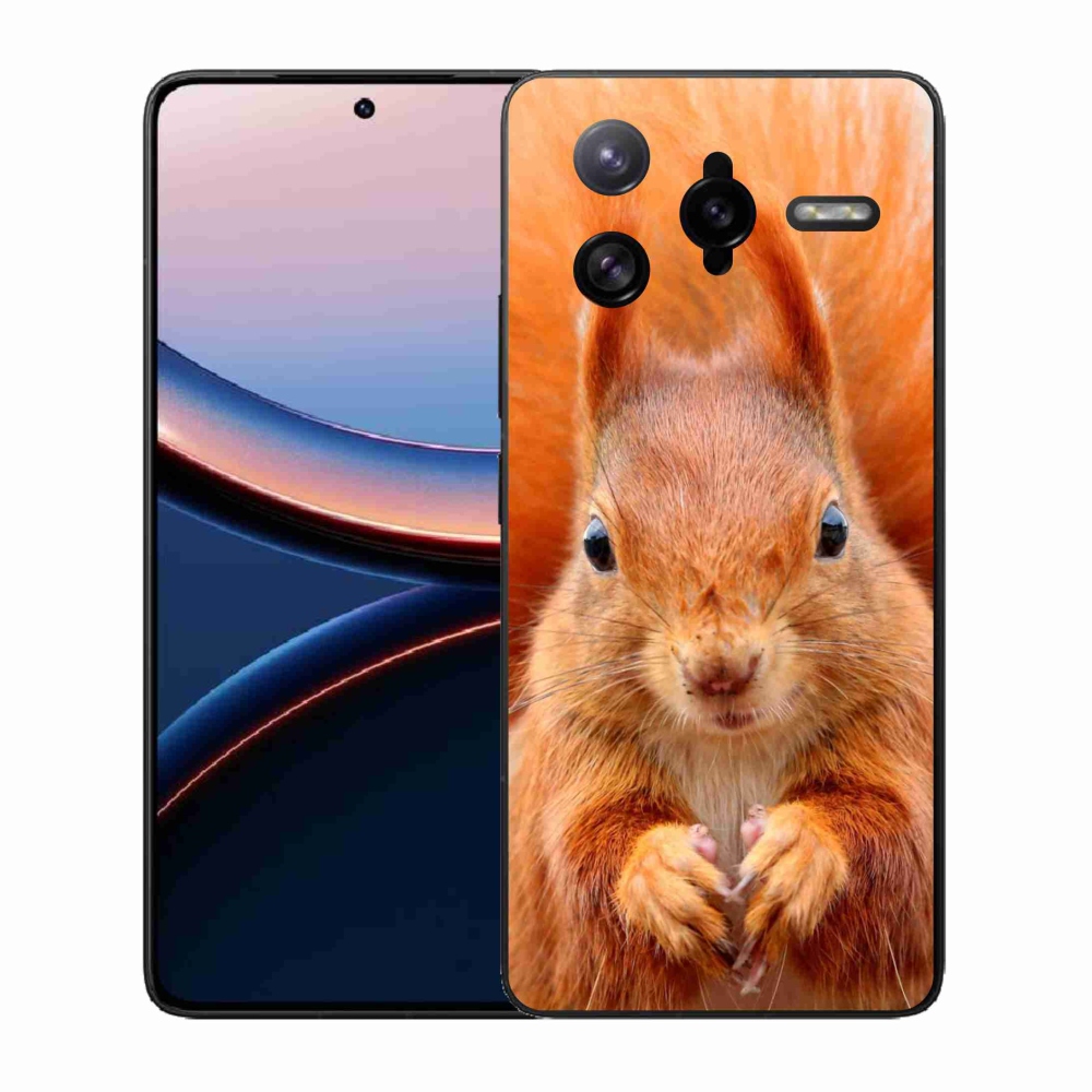 Gélový kryt mmCase na Xiaomi Poco F7 Ultra - veverička