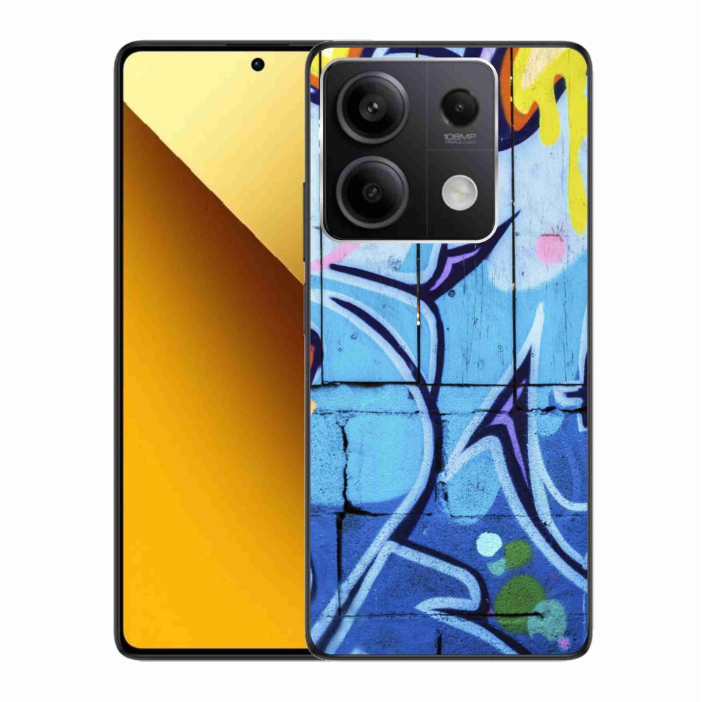 Gélový kryt mmCase na Xiaomi Redmi Note 13 5G - graffiti