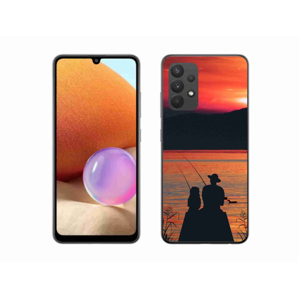 Gélový kryt mmCase na Samsung Galaxy A32 4G - rybárčenie 3