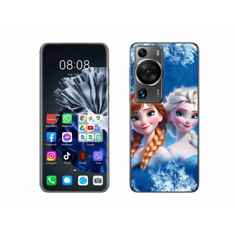 Gélový kryt mmCase na Huawei P60 Pro - ľadové kráľovstvo 2