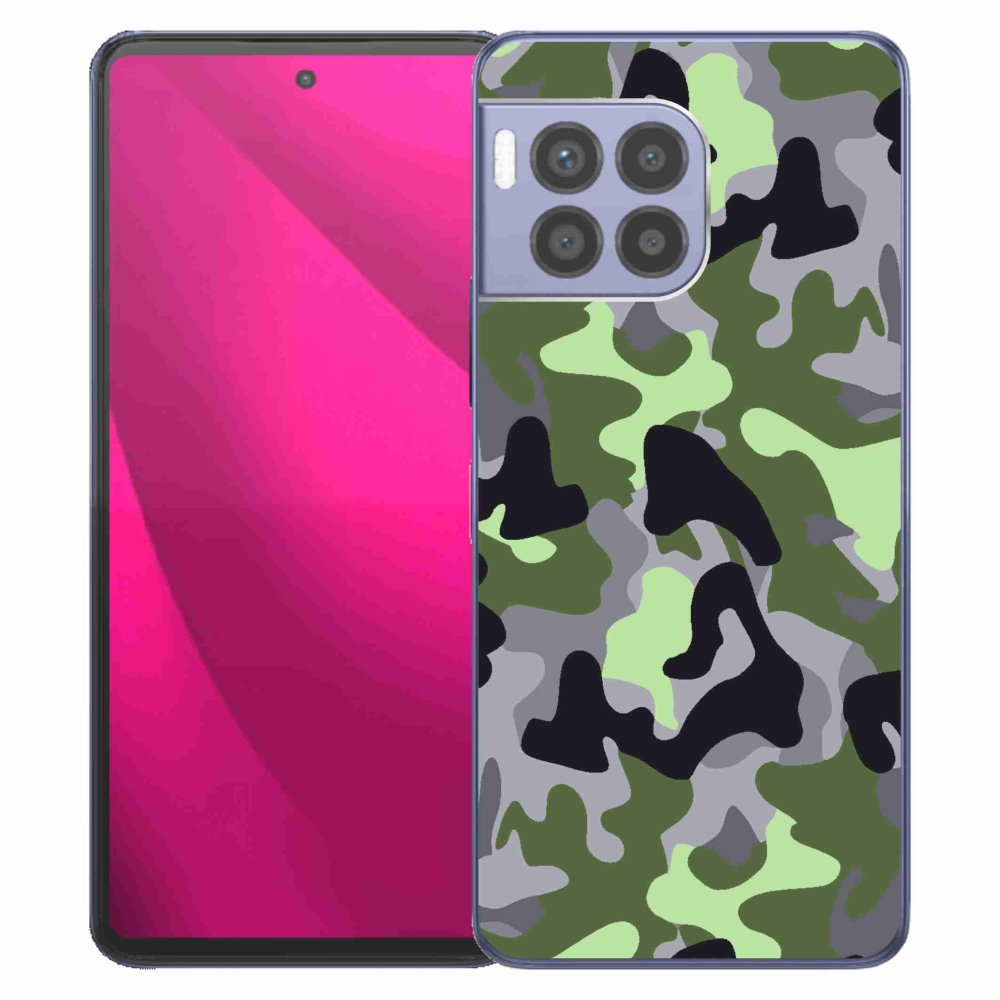 Gélový kryt mmCase na T-Mobile T Phone 2 Pro - maskáčový vzor 7