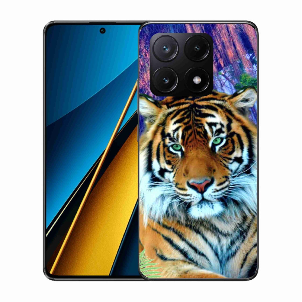 Gélový obal mmCase na Xiaomi Poco X6 Pro 5G - tiger