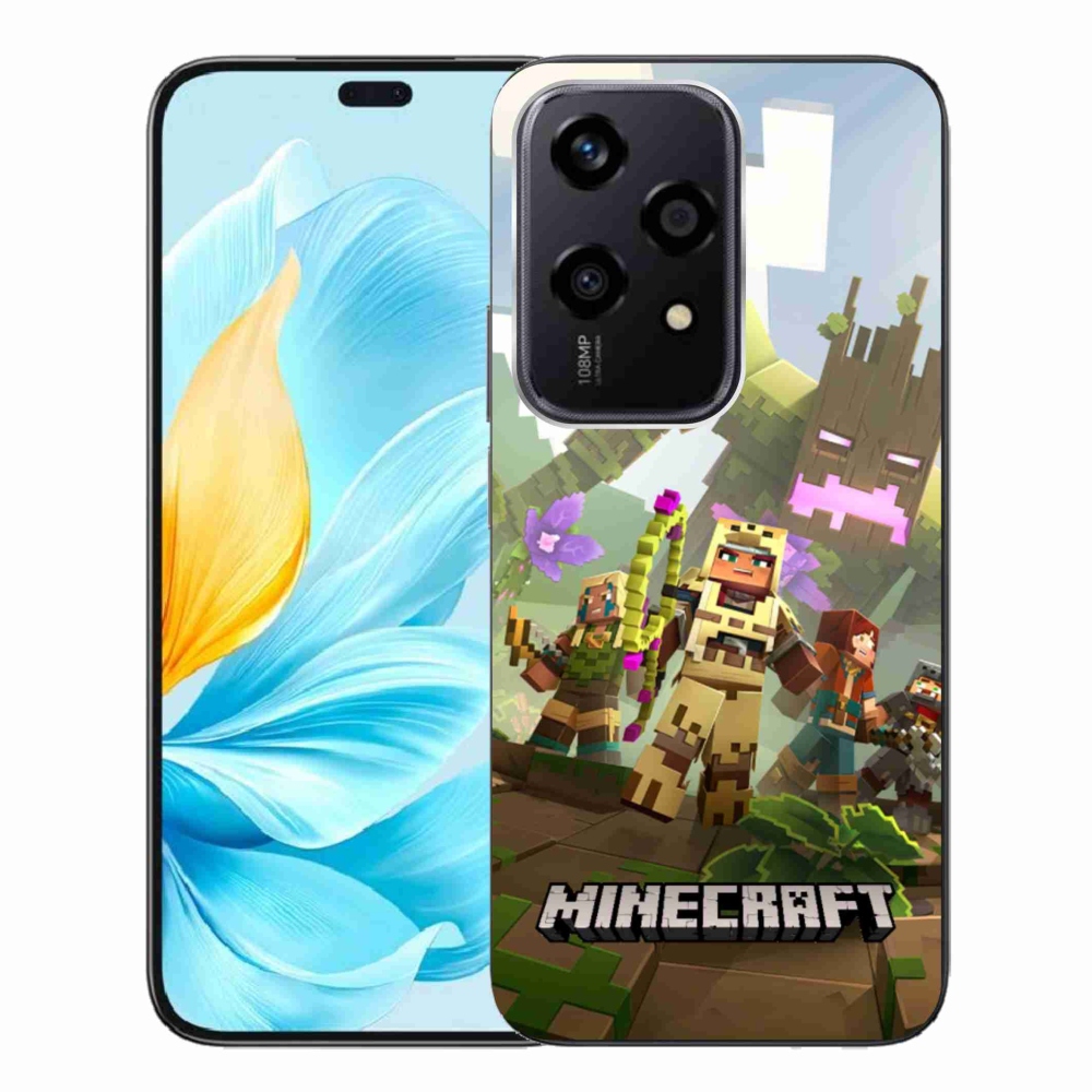 Gélový kryt mmCase na Honor 200 Lite 5G - minecraft 1