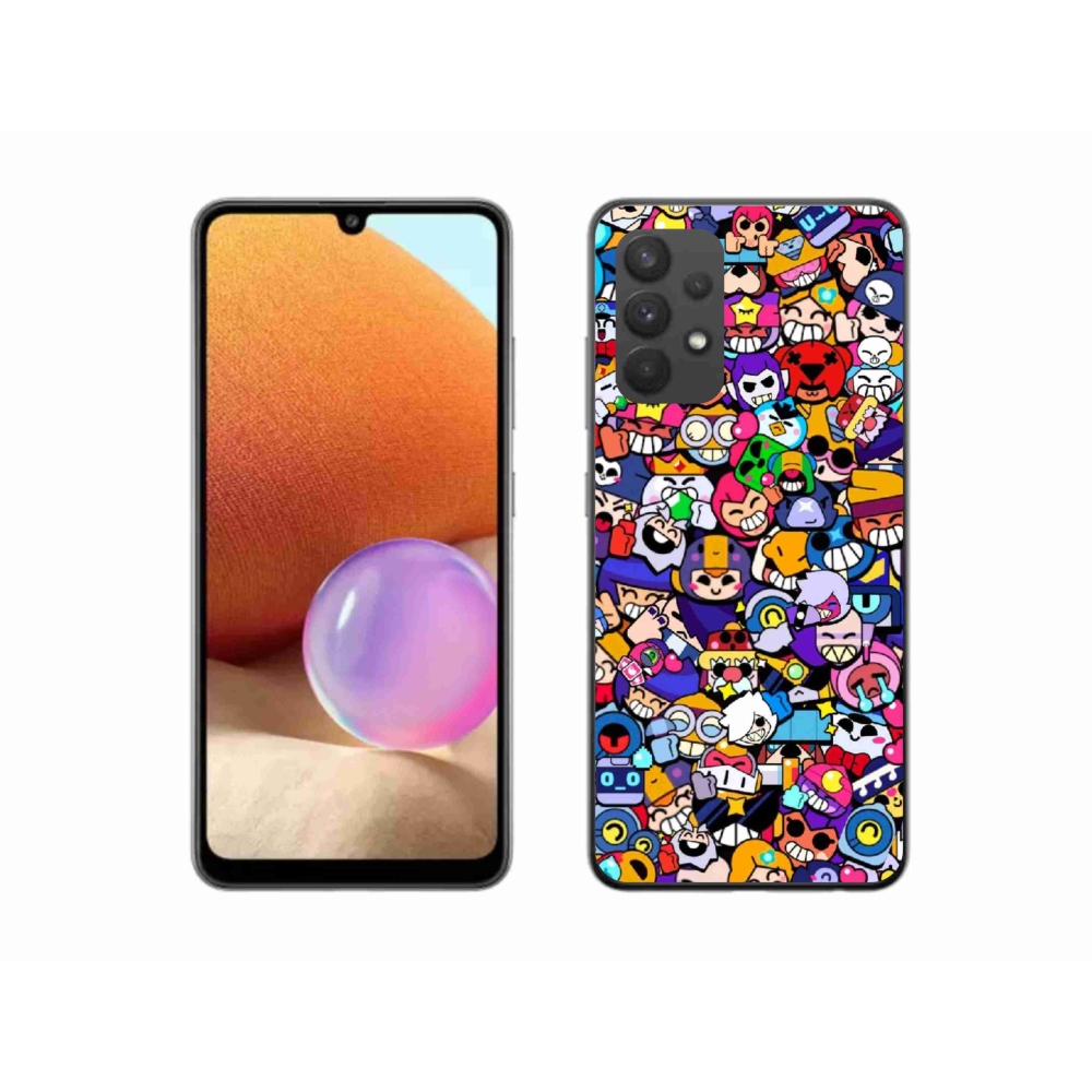 Gélový kryt mmCase na Samsung Galaxy A32 4G - brawl stars 2