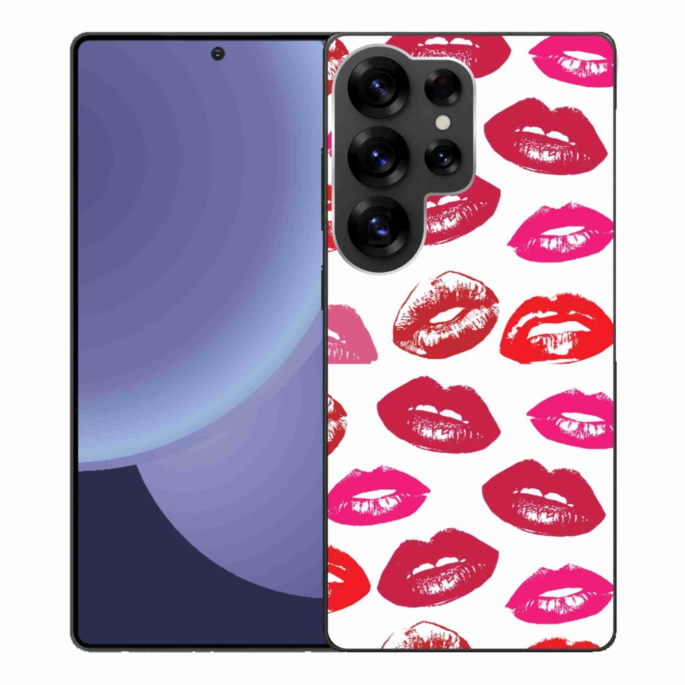 Gélový kryt mmCase na Samsung Galaxy S25 Ultra - pery