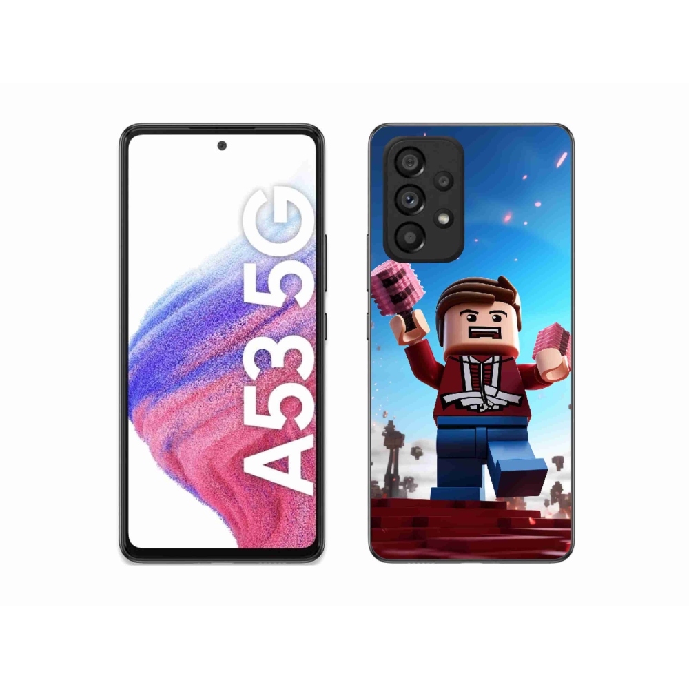 Gélový kryt mmCase na Samsung Galaxy A53 5G - roblox 2