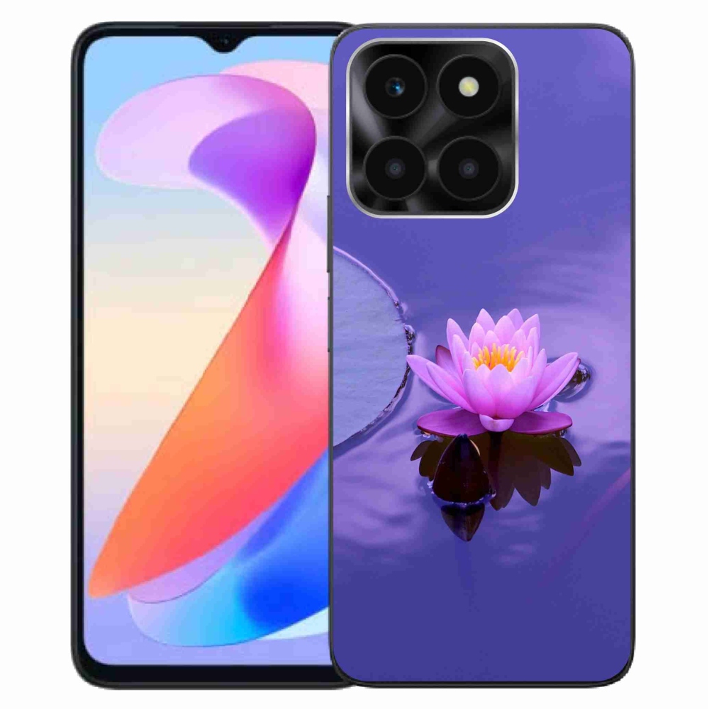 Gélový obal mmCase na Honor X6a - kvet na hladine