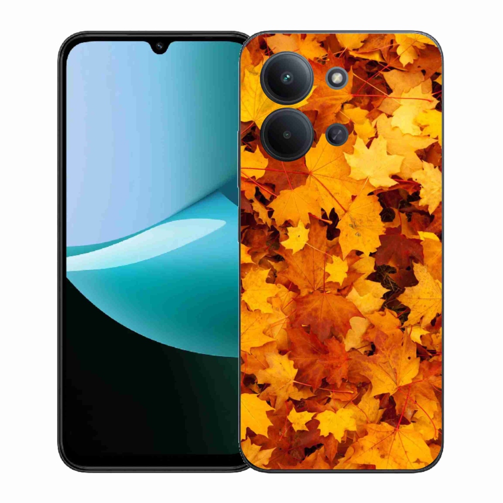 Gélový kryt mmCase na Xiaomi Redmi 15C 4G (171mm)/Poco C85 4G (171mm) - javorové listy