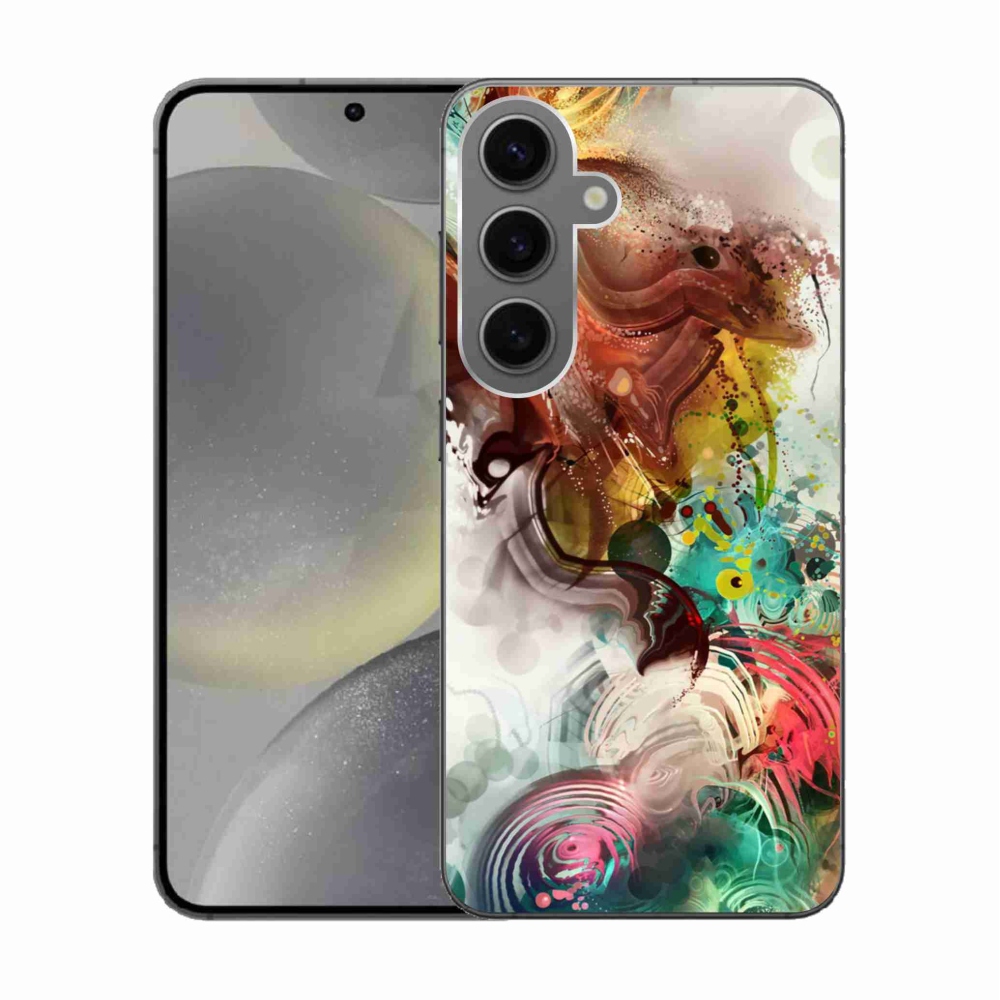 Gélový kryt mmCase na Samsung Galaxy S24 - abstrakt 1