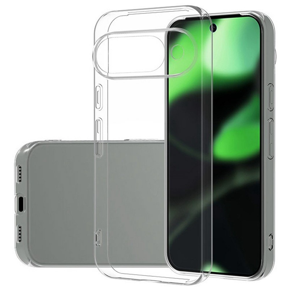 Priehľadný gélový obal na Google Pixel 10 - priehľadný