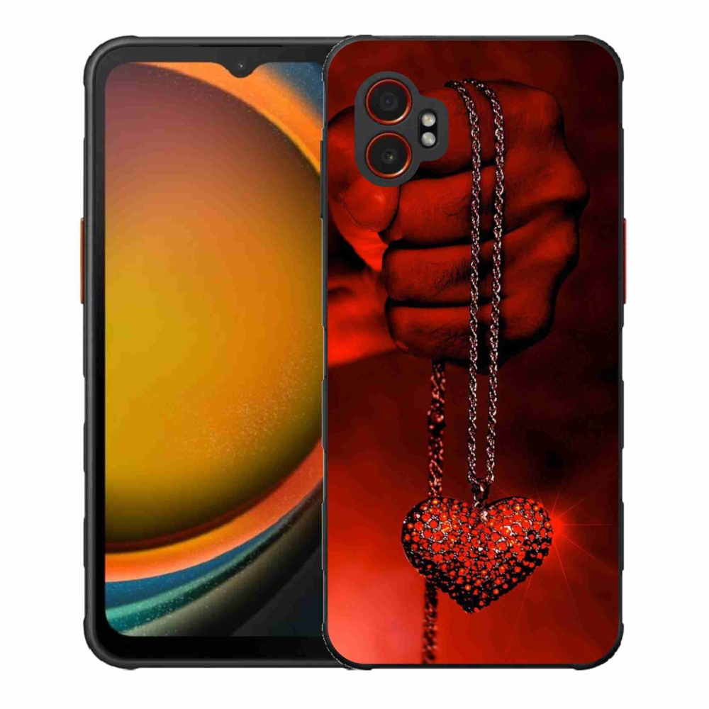 Gélový kryt mmCase na Samsung Galaxy Xcover 7 Pro - náhrdelník