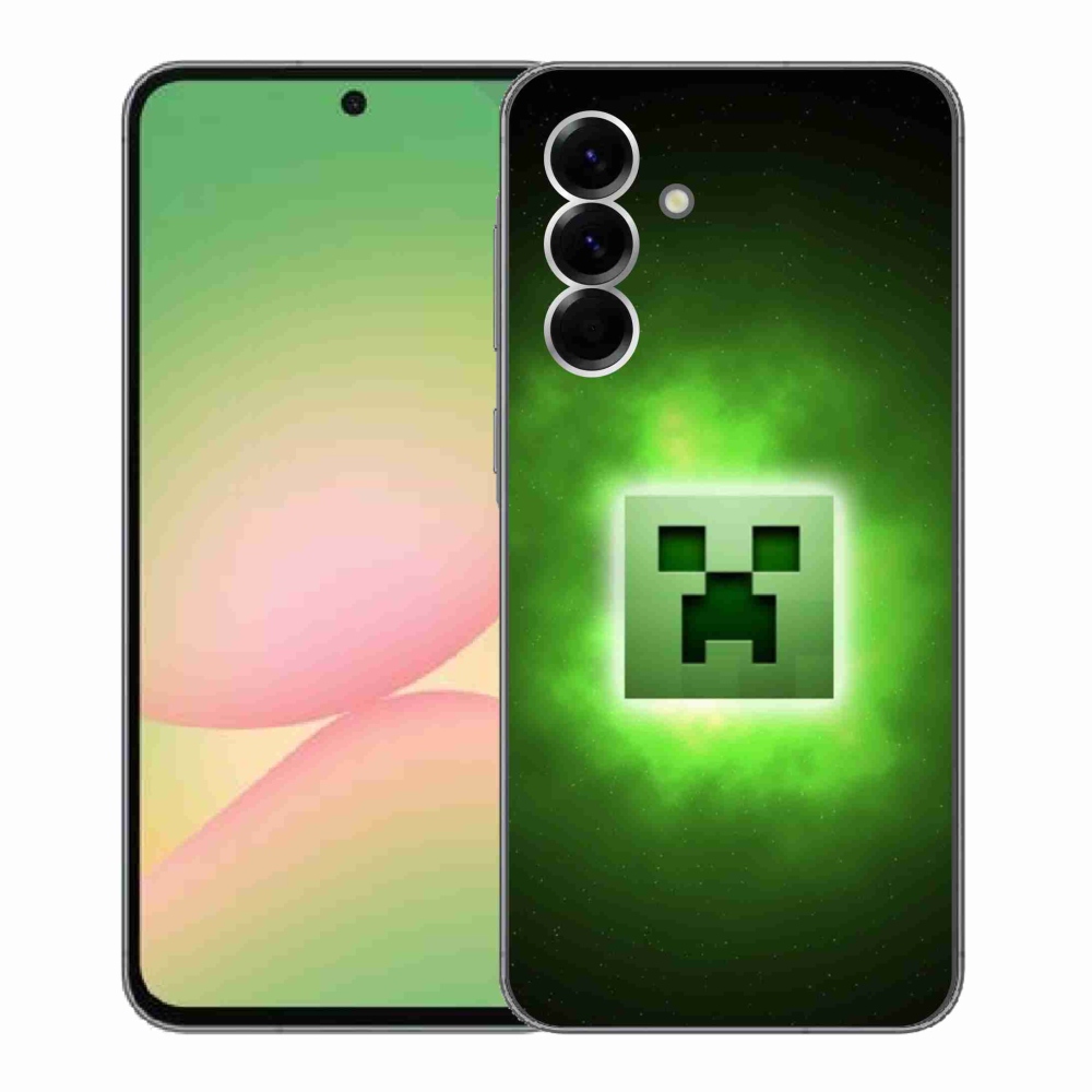 Gélový kryt mmCase na Samsung Galaxy A56 5G - minecraft