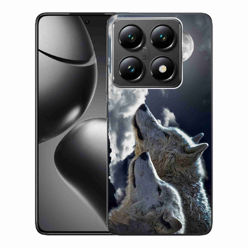 Gélový kryt mmCase na Xiaomi 14T Pro - vlci