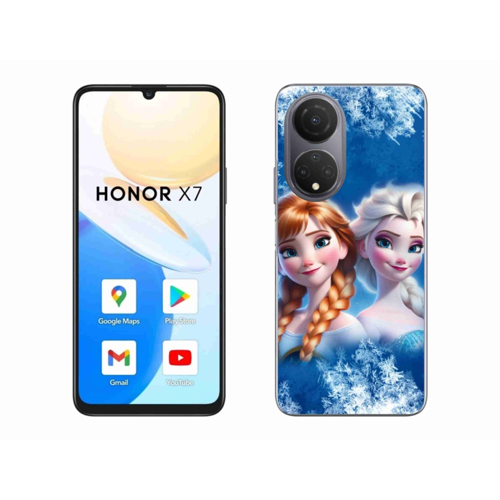 Gélový kryt mmCase na Honor X7 - ľadové kráľovstvo 2