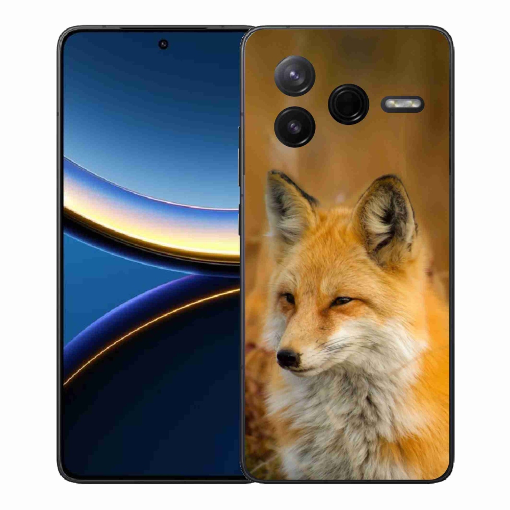 Gélový kryt mmCase na Xiaomi Poco F7 Pro - líška