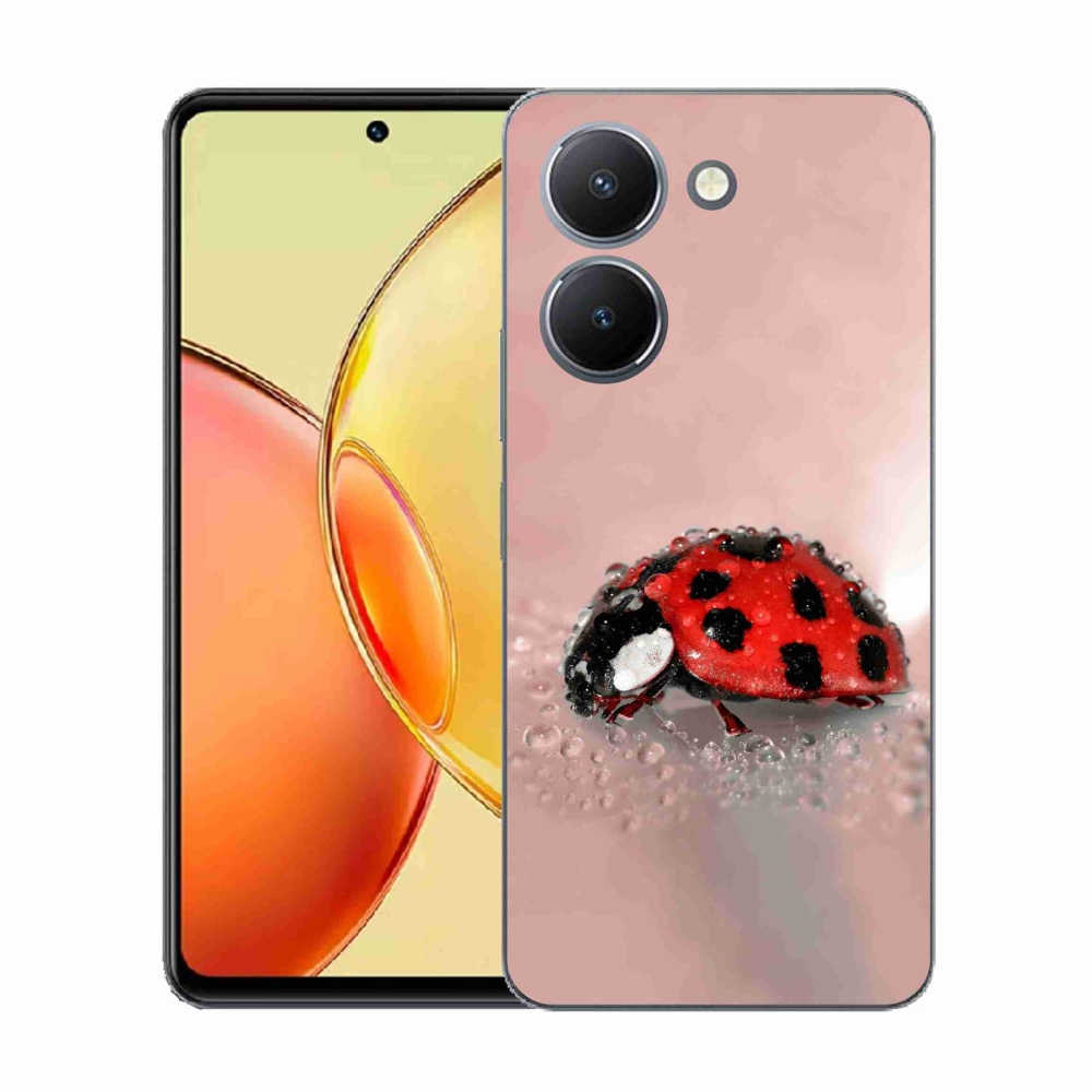 Gélový kryt mmCase na Vivo Y36 - lienka