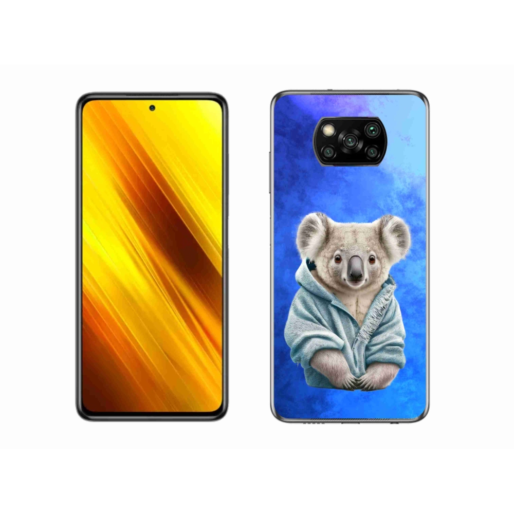 Gélový kryt mmCase na Xiaomi Poco X3 Pro - koala vo svetri