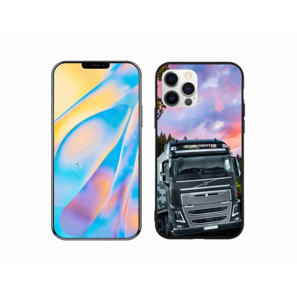 Gélový kryt mmCase na iPhone 12 Pro - kamión 2