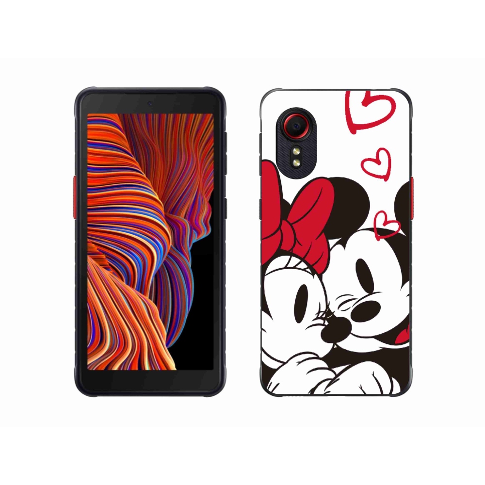 Gélový kryt mmCase na Samsung Galaxy Xcover 5 - mínnie a mickey