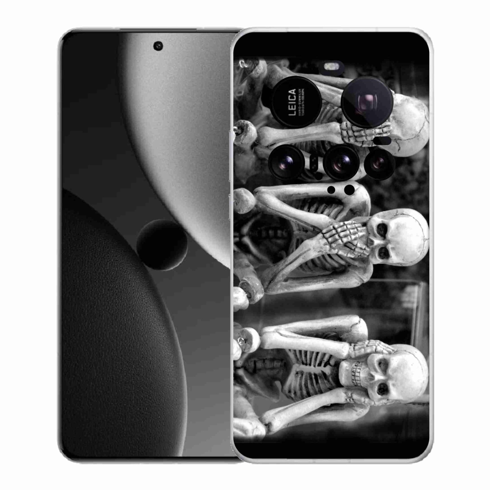 Gélový kryt mmCase na Xiaomi 15 Ultra - kostlivci