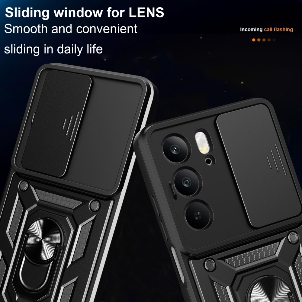 Slide odolný kryt na Realme 14x 5G/Realme C75 - čierny