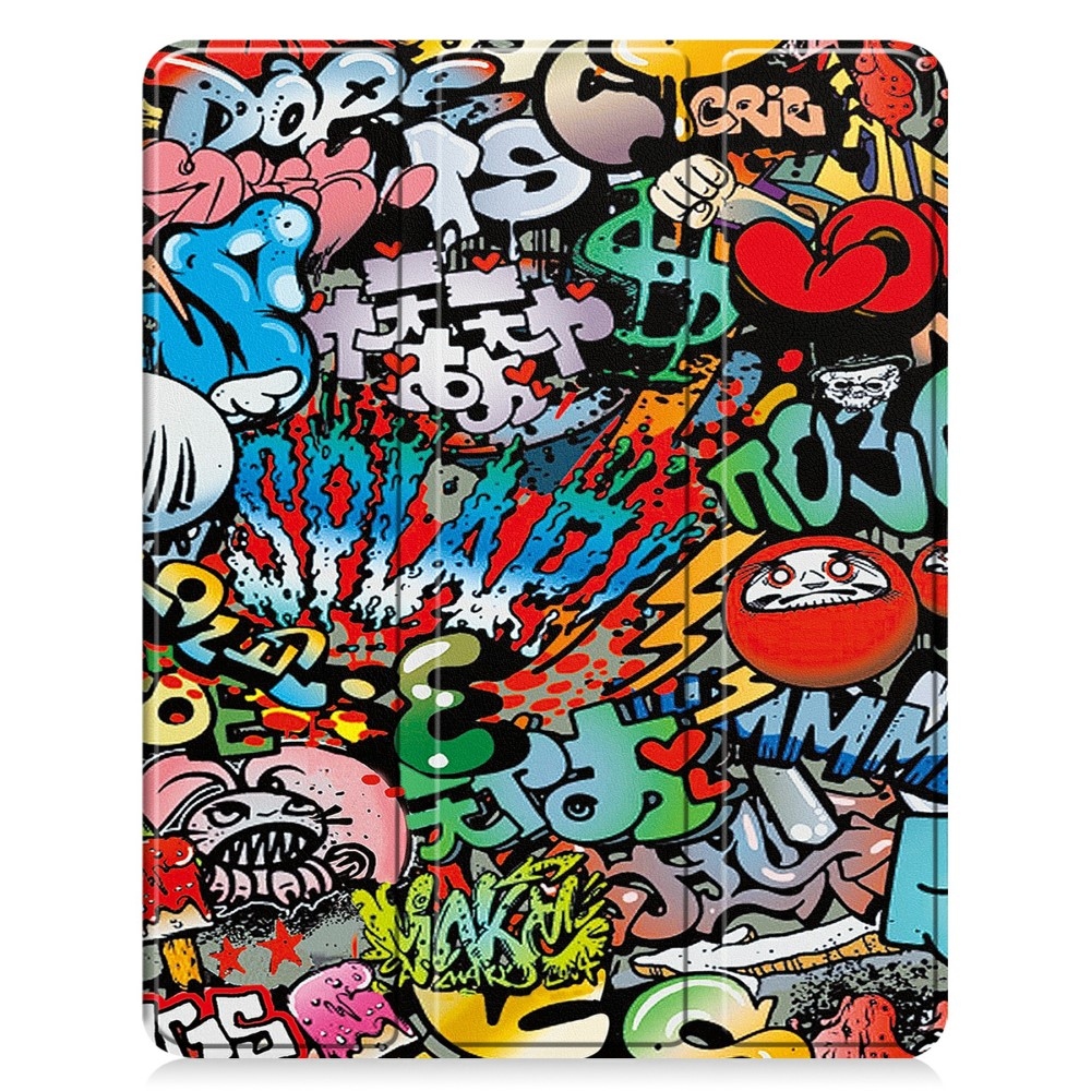 Patte zatváracie púzdro na iPad Pro 13 (2024) - graffiti