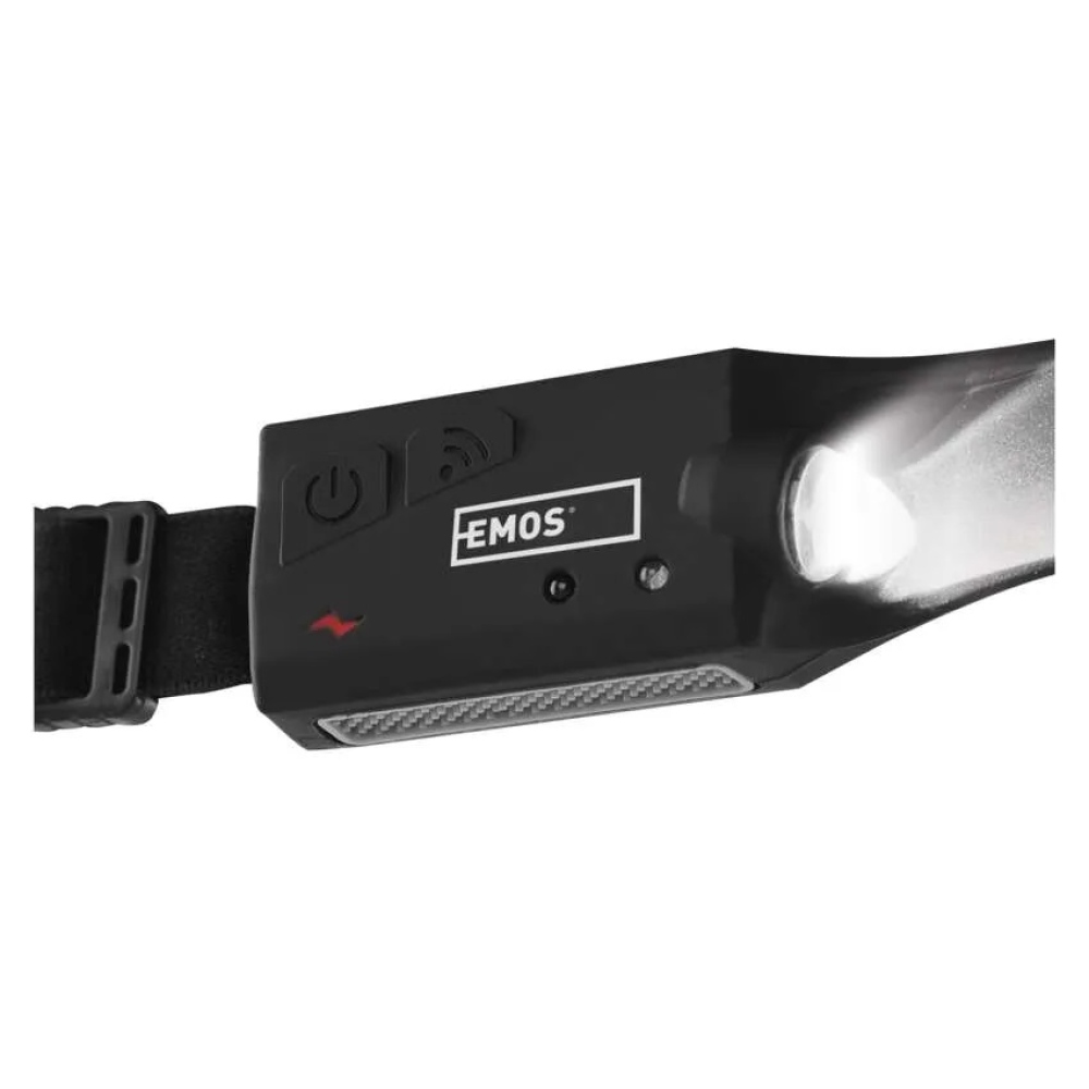 COB LED nabíjacia čelovka P3541, 380 lm, 30 m, Li-Pol 1200 mAh