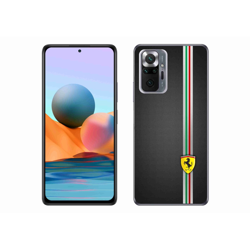 Gélový kryt mmCase na Xiaomi Redmi Note 10 Pro - ferrari 1