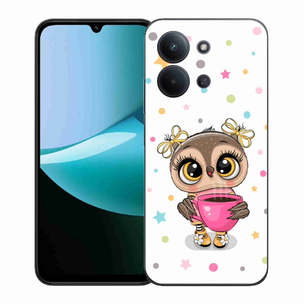 Gélový kryt mmCase na Xiaomi Redmi 15C 4G (171mm)/Poco C85 4G (171mm) - kreslená sovička