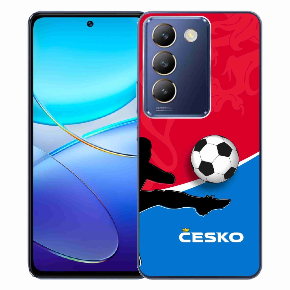 Gélový kryt mmCase na Vivo V40 SE 4G/5G - futbal Česko 2